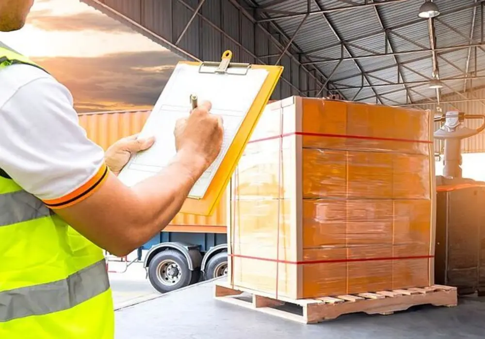 Professionally prepared export cargo